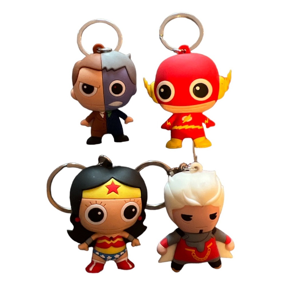 Monogram Figural Keyring Wonder Woman Two Face The Flash The Collector Lot
